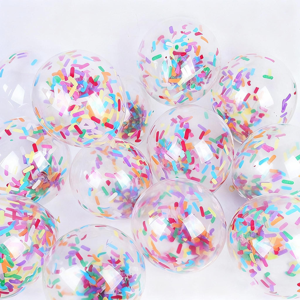 Birthday Party Balloons Number Rainbow Decorations - BashMint party decoration