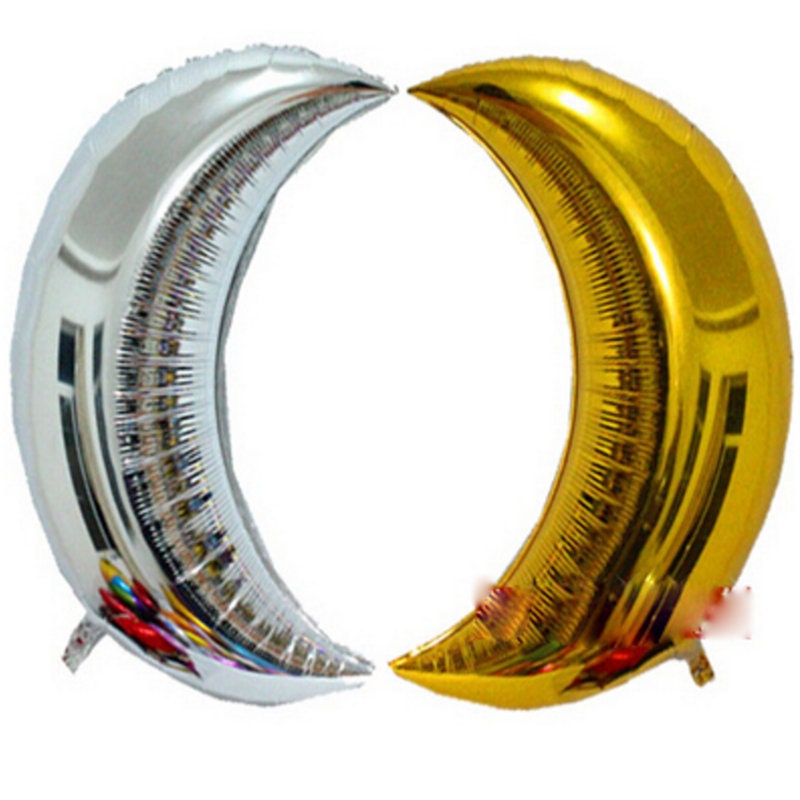 Moon Baby Shower Party Balloons Star Gold Decorations - BashMint party decoration