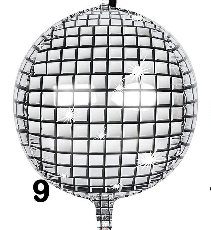 Disco Bachelorette Party Balloon Banner Number Rose Gold Decorations - BashMint party decoration