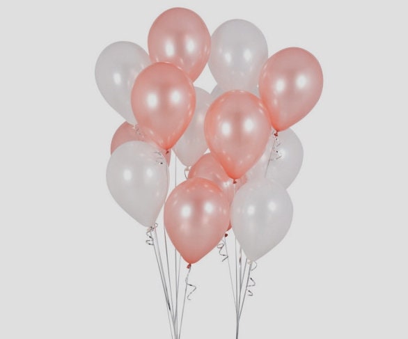 Star Bridal Shower Party Balloons Rose Gold Decorations - BashMint party decoration