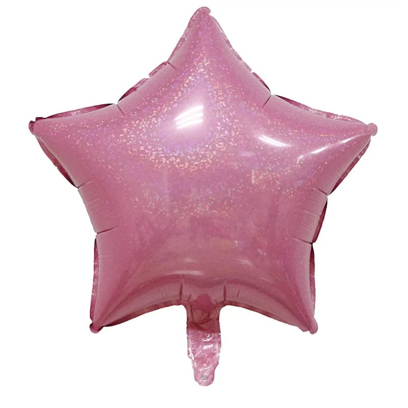 Star Birthday Balloon Banner Gold Decorations - BashMint party decoration