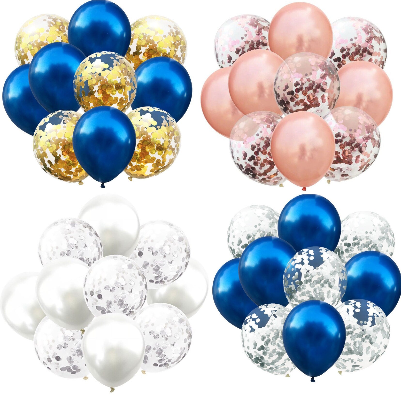 Birthday Party Balloons Number Rose Gold Decorations - BashMint party decoration