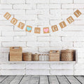 Boy or Girl Letter Balloon Banner - Baby Shower Decor - Hot Pink letter balloon banner