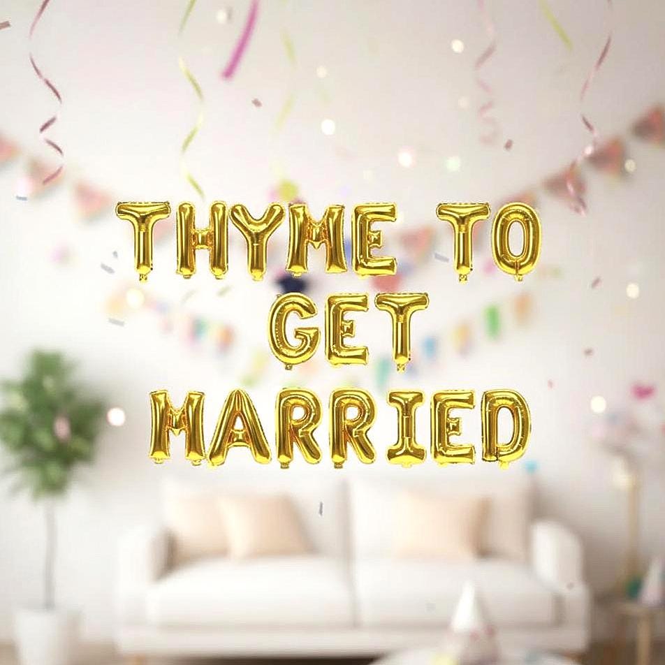 Star Bachelorette Party Balloon Banner Heart Rose Gold Decorations - BashMint party decoration
