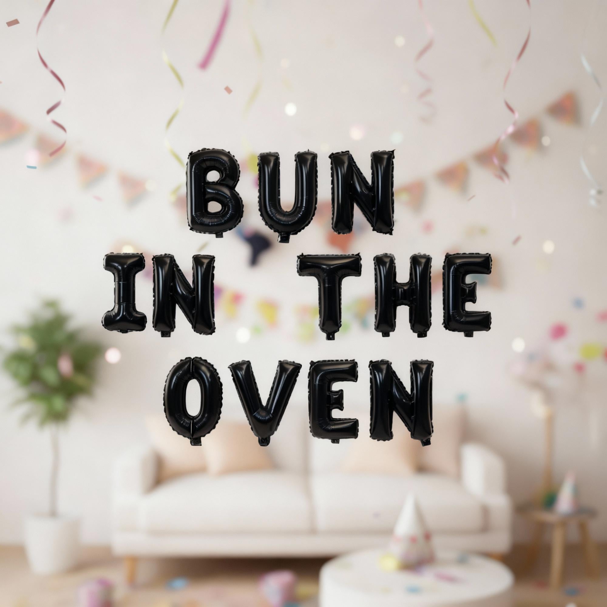 Birthday Balloon Banner Number Rose Gold Decorations - BashMint party decoration