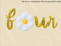 Groovy 4th Birthday Party Balloons Letter Rose Gold Decorations - BashMint party decoration