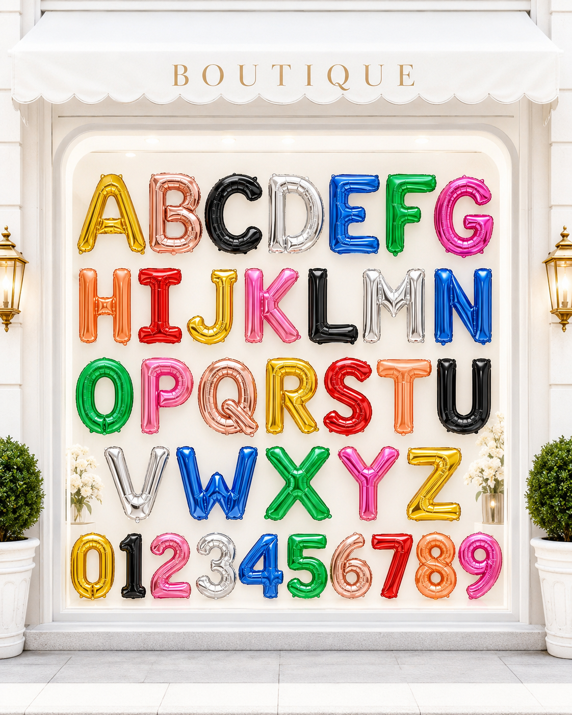 16 Letter Letter Balloons for Sale - Party Decor