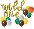 Wild One 1st Birthday Balloon Banner Number Rose Gold Decorations - BashMint party decoration