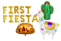 Fiesta Birthday 1st Balloon Banner Letter Rose Gold Decorations - BashMint party decoration