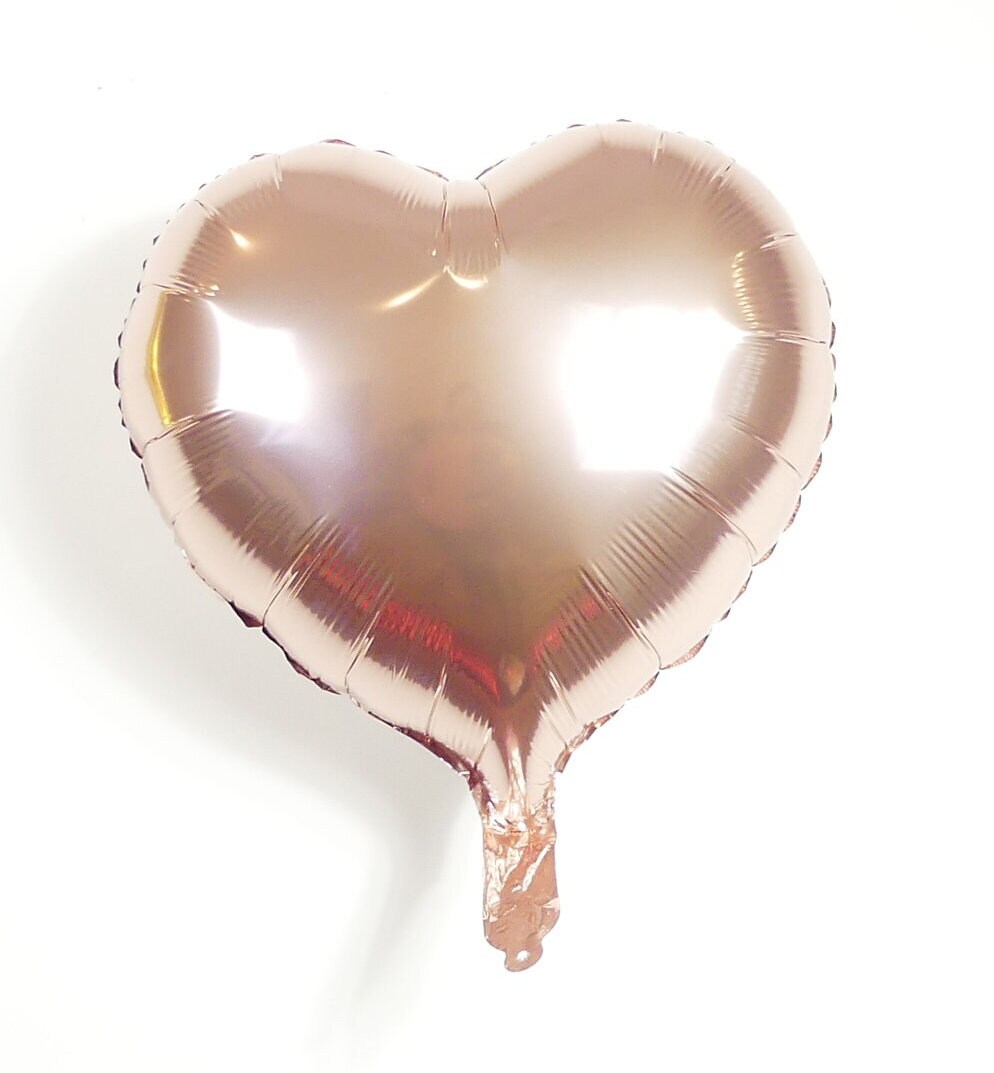 Heart Bachelorette Party Balloon Banner Rose Gold Decorations - BashMint party decoration