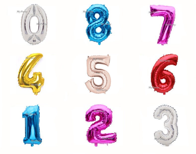 Star 2nd Birthday Balloon Banner Heart Rose Gold Decorations - BashMint party decoration
