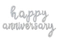 Champagne Anniversary Balloon Banner Letter Rose Gold Decorations - BashMint party decoration