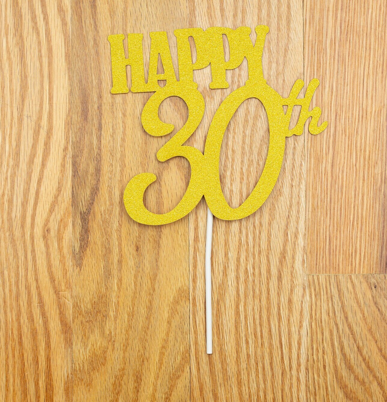 Cyber sale HAPPY 50TH Cake Topper Glitter - fiftieth Birthday fift50 Birthday Cake topper. Birthday Party. Fifty Birthday Party