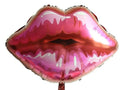 30” Kiss Me Red Lips Balloon | Bachelorette Party Decor | Last Fling / Final Fiesta | Kissy Lips Photo Backdrop