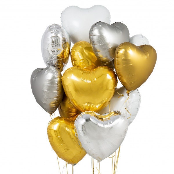 Heart Thanksgiving Party Balloons Rose Gold Decorations - BashMint party decoration