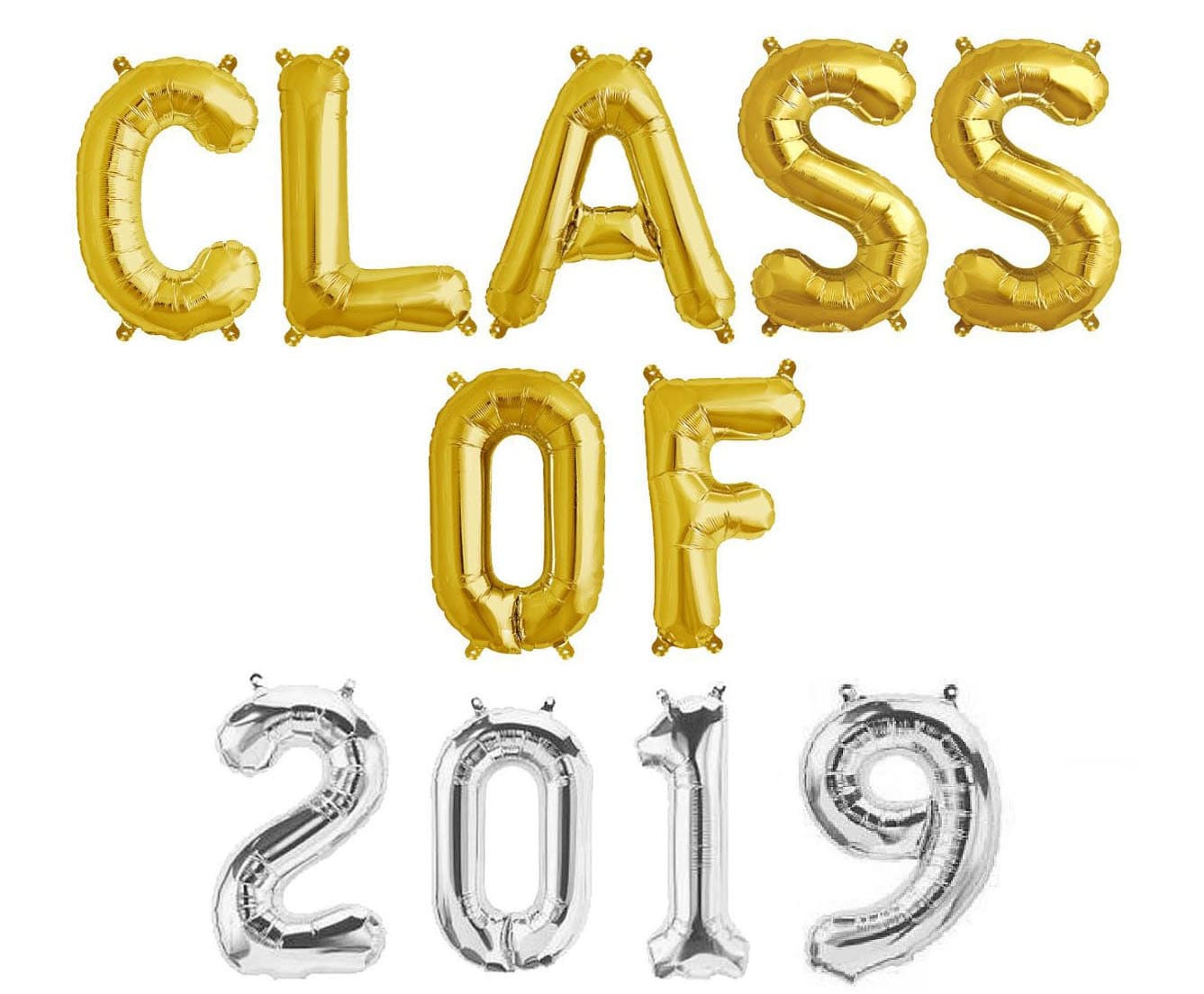 Star Graduation Balloon Banner Heart Rose Gold Decorations - BashMint party decoration