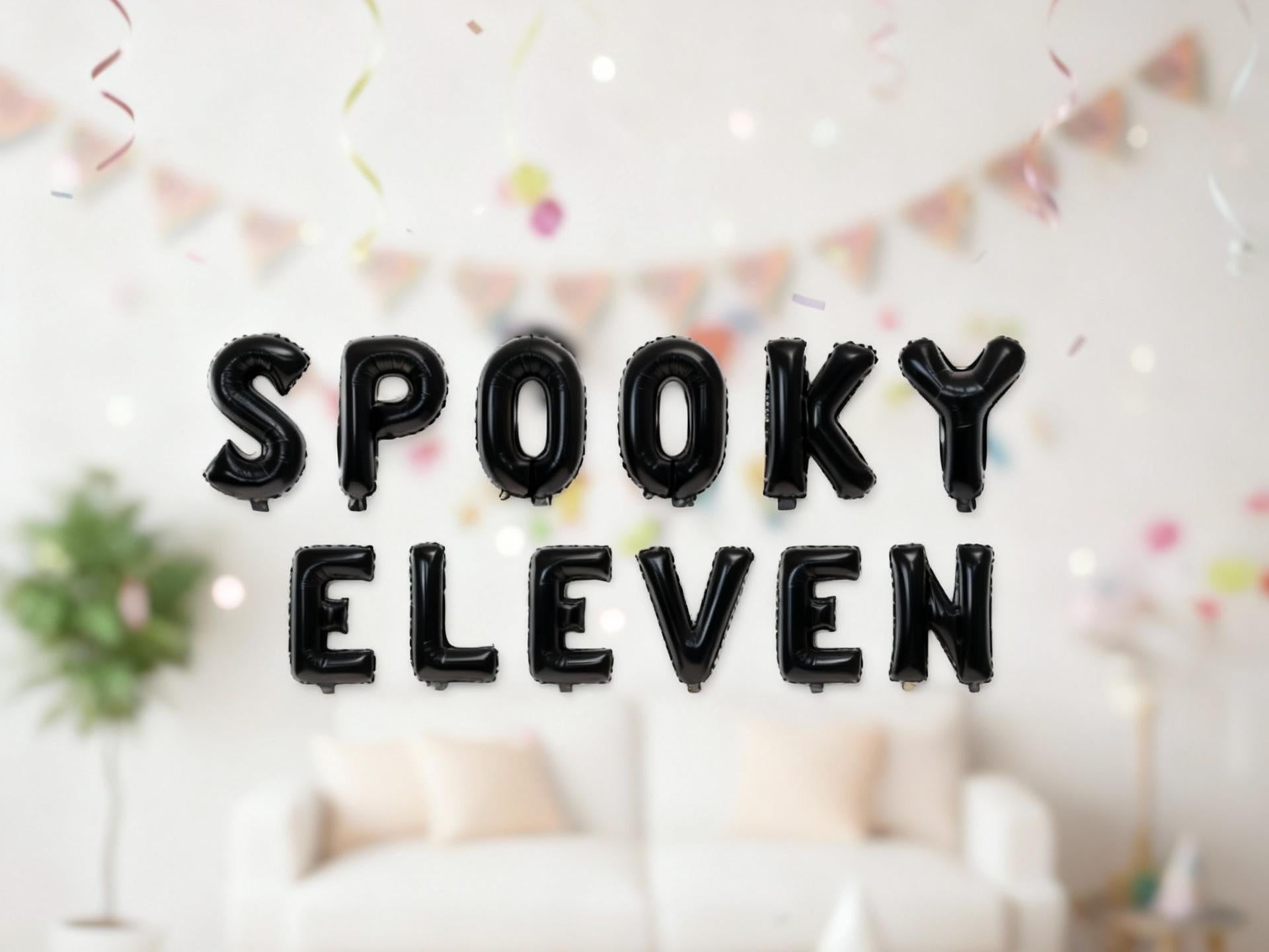 Halloween Balloon Banner Star Rose Gold Decorations - BashMint party decoration