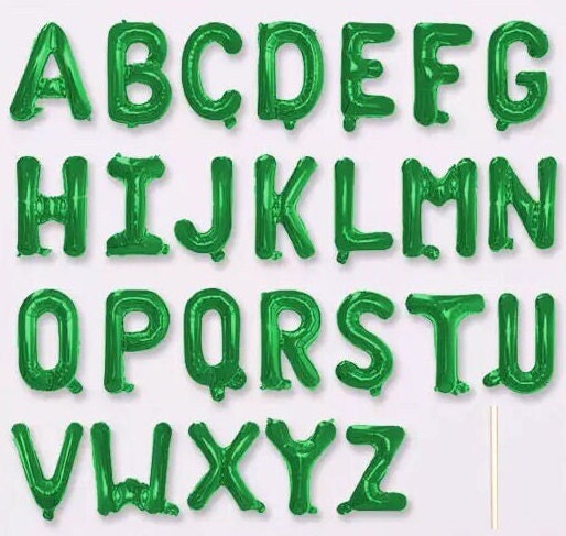 Bachelorette Party Balloon Banner Number Green Decorations - BashMint party decoration