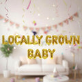Farm Baby Shower Balloon Banner Number Rose Gold Decorations - BashMint party decoration
