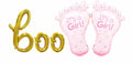 Baby Shower Balloon Banner Letter Rose Gold Decorations - BashMint party decoration