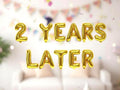 Birthday 2nd Balloon Banner Number Rose Gold Decorations - BashMint party decoration