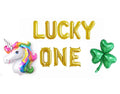 Lucky One Balloon Banner, 1st Birthday Decorations, St. Patrick’s Day Birthday Party Balloons