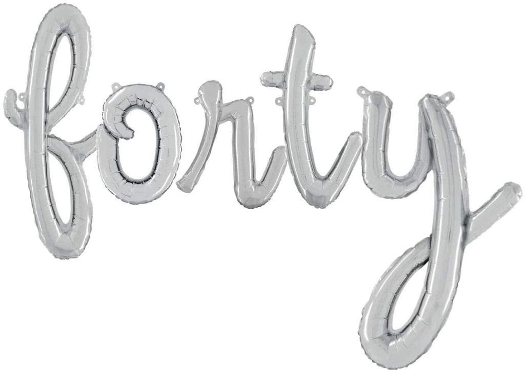 Birthday Balloon Banner Number Rose Gold Decorations - BashMint party decoration