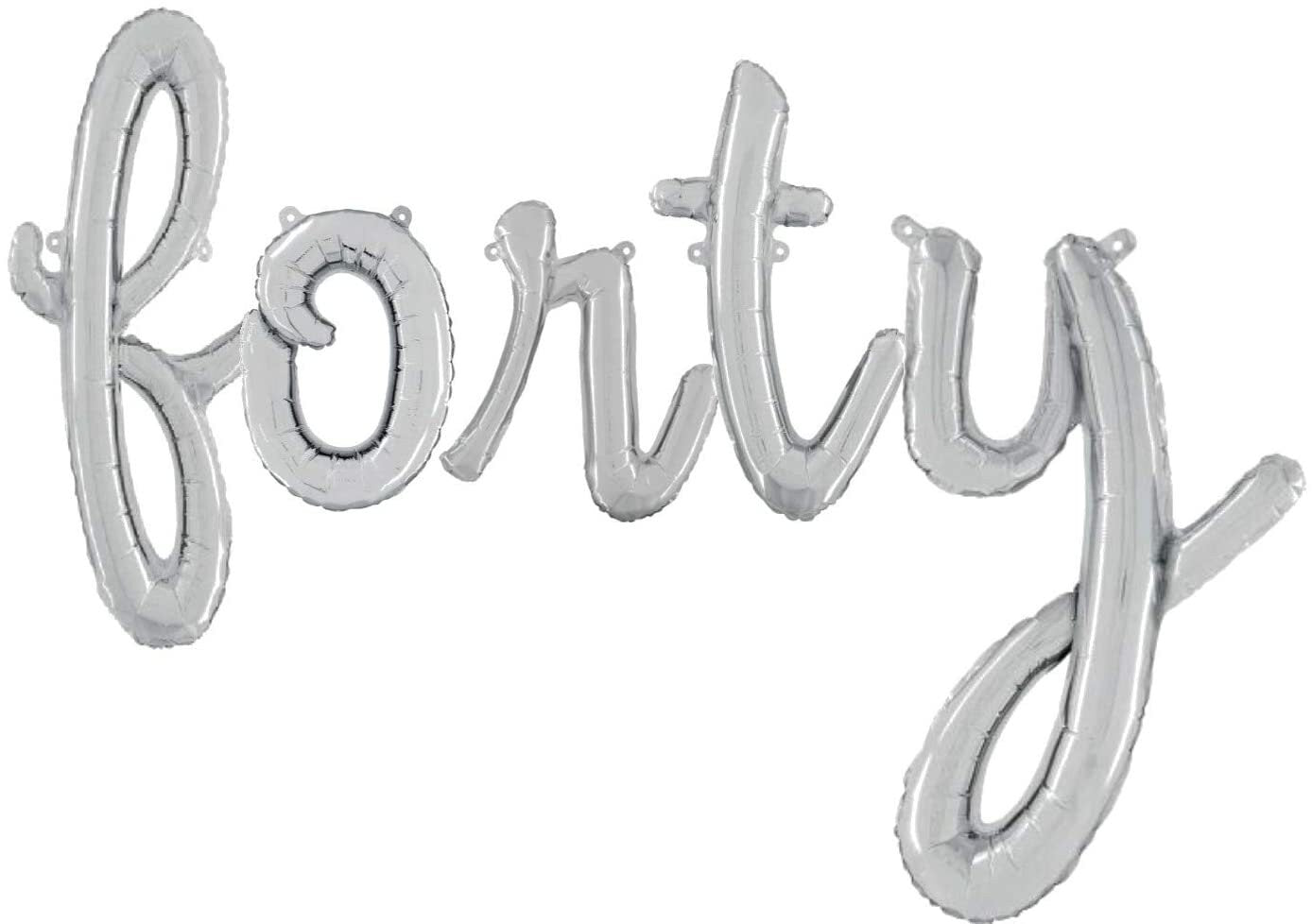 Birthday Balloon Banner Number Rose Gold Decorations - BashMint party decoration