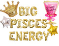 Star Birthday 21st Balloon Banner Rose Gold Decorations - BashMint party decoration
