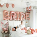 Bride Bridal Shower Party Balloons Heart Rose Gold Decorations - BashMint party decoration