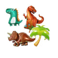 Dinosaur Birthday Party Balloons Number Decorations - BashMint party decoration