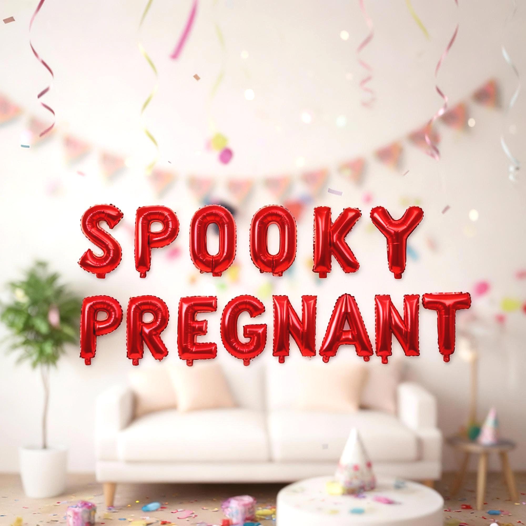 Halloween Balloon Banner Number Rose Gold Decorations - BashMint party decoration