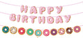 2nd Birthday Balloon Banner Letter Pink Decorations - BashMint party decoration