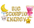 Moon Birthday 21st Balloon Banner Star Rose Gold Decorations - BashMint party decoration