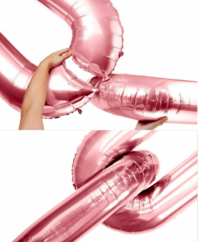 Bride Bridal Shower Party Balloons Heart Rose Gold Decorations - BashMint party decoration
