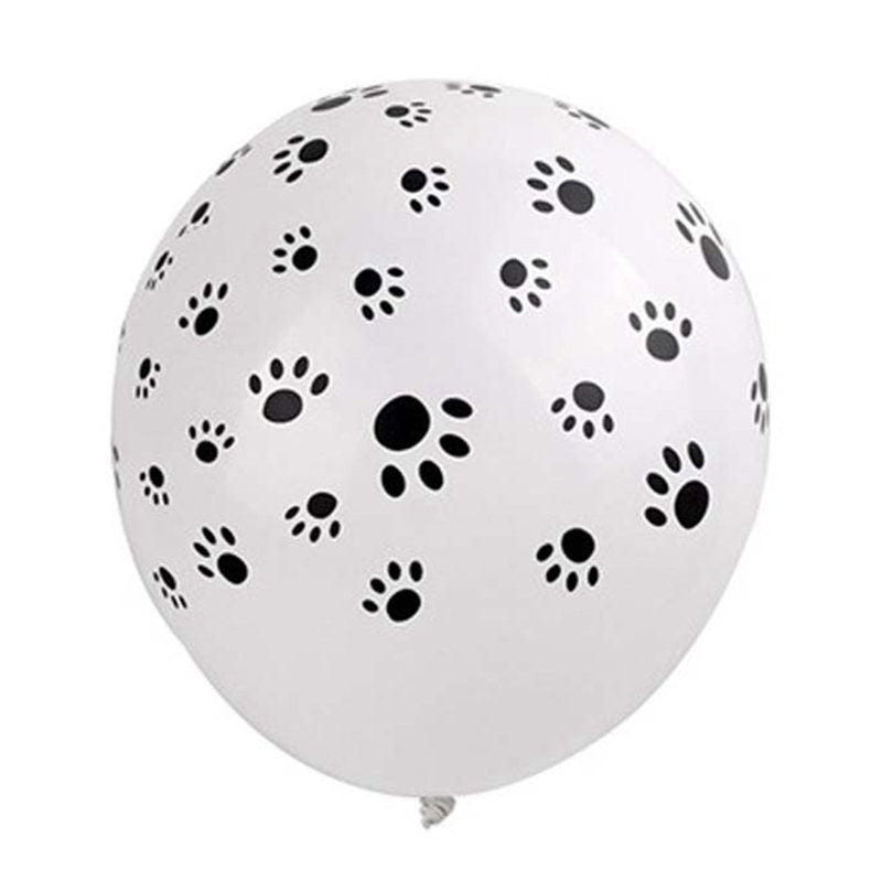 Dog Birthday Balloon Banner Letter White Decorations - BashMint party decoration