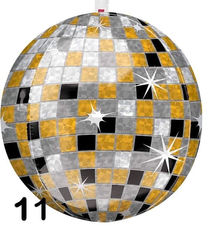 Disco Bachelorette Party Balloon Banner Number Rose Gold Decorations - BashMint party decoration