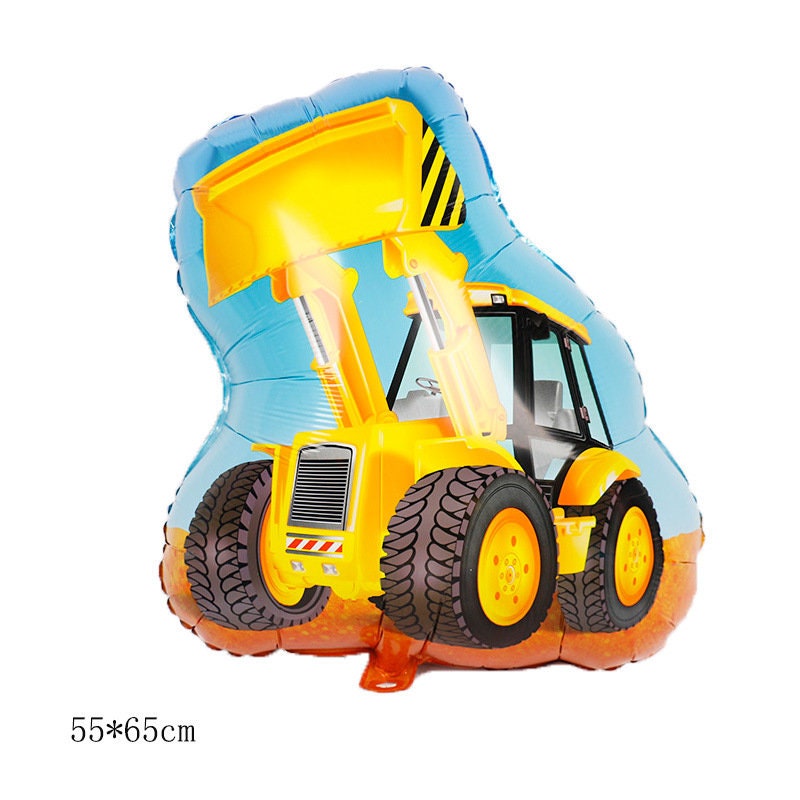 Truck Birthday Balloon Banner Tractor Decorations - BashMint party decoration