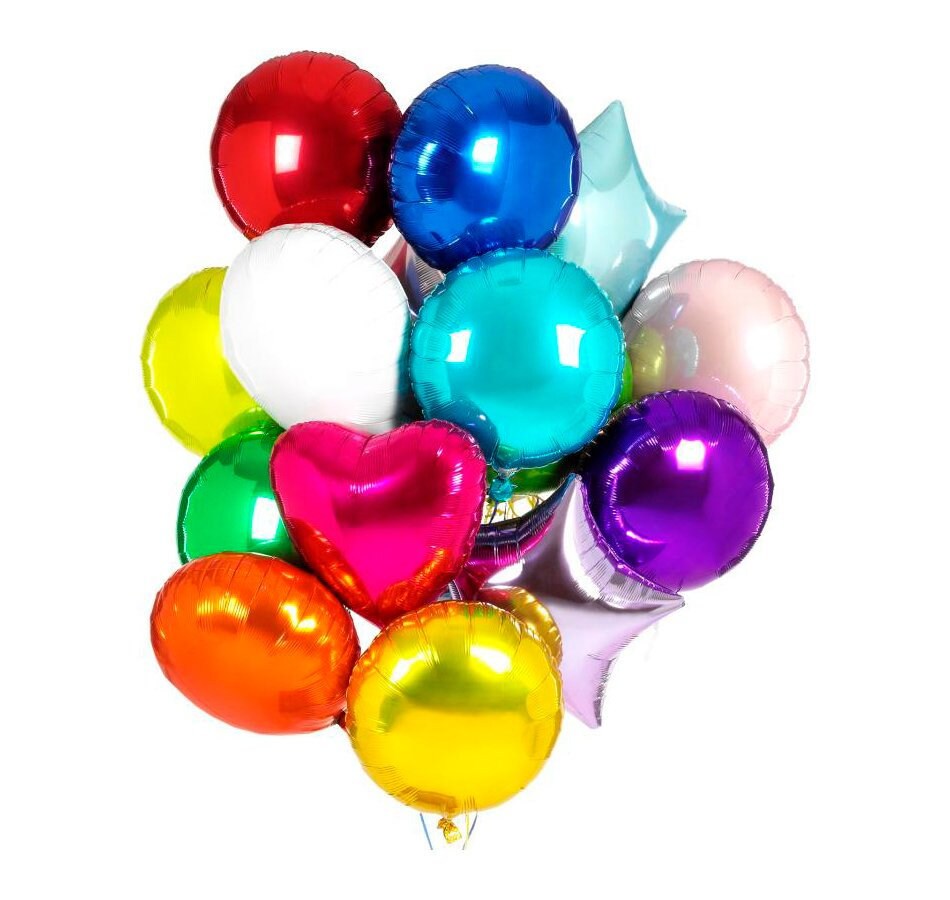 Bridal Shower Party Balloons Round Gold Decorations - BashMint party decoration