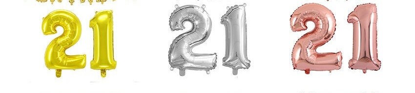 St. Patrick’s Day Balloon Banner Number White Decorations - BashMint party decoration