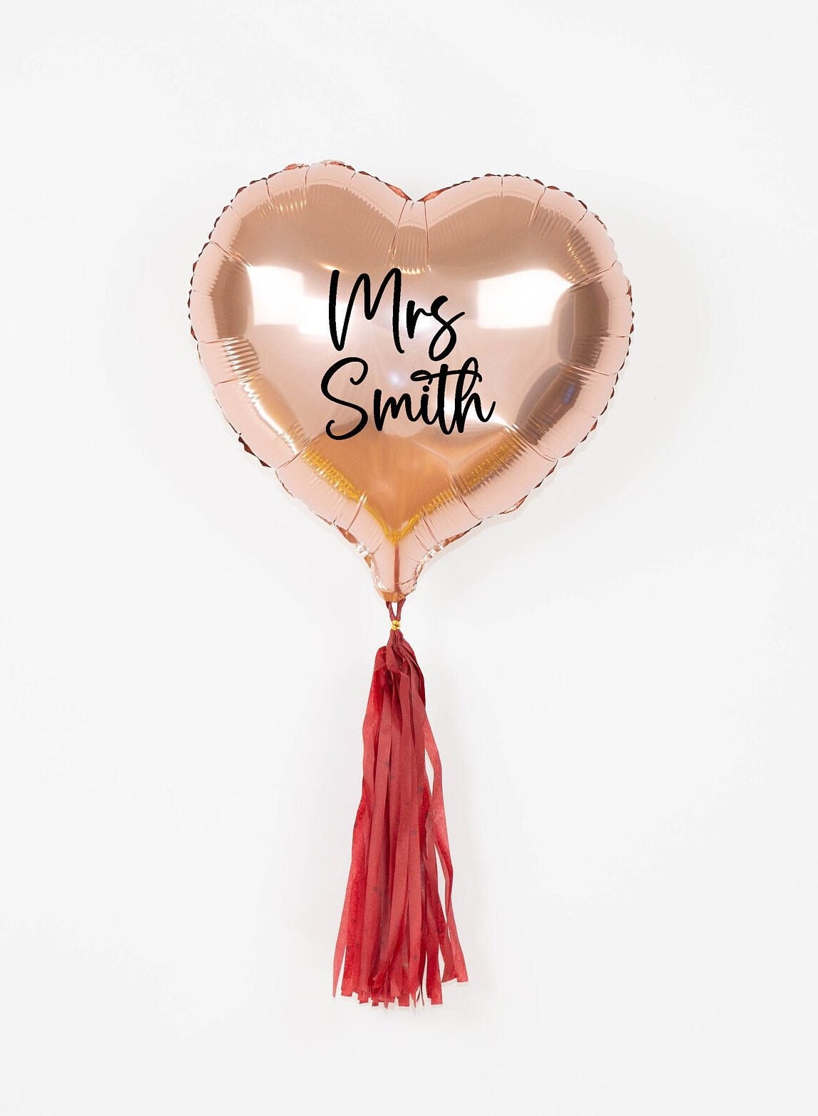 Bride Bridal Shower Party Balloons Heart Rose Gold Decorations - BashMint party decoration