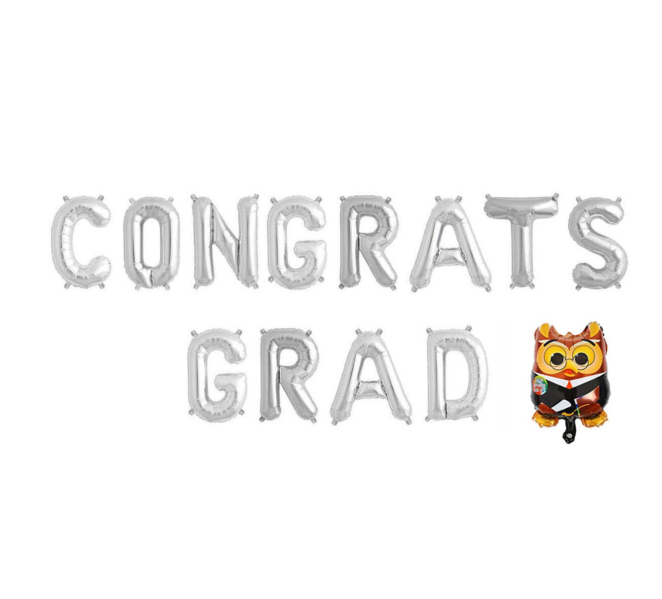 Star Graduation Balloon Banner Heart Rose Gold Decorations - BashMint party decoration