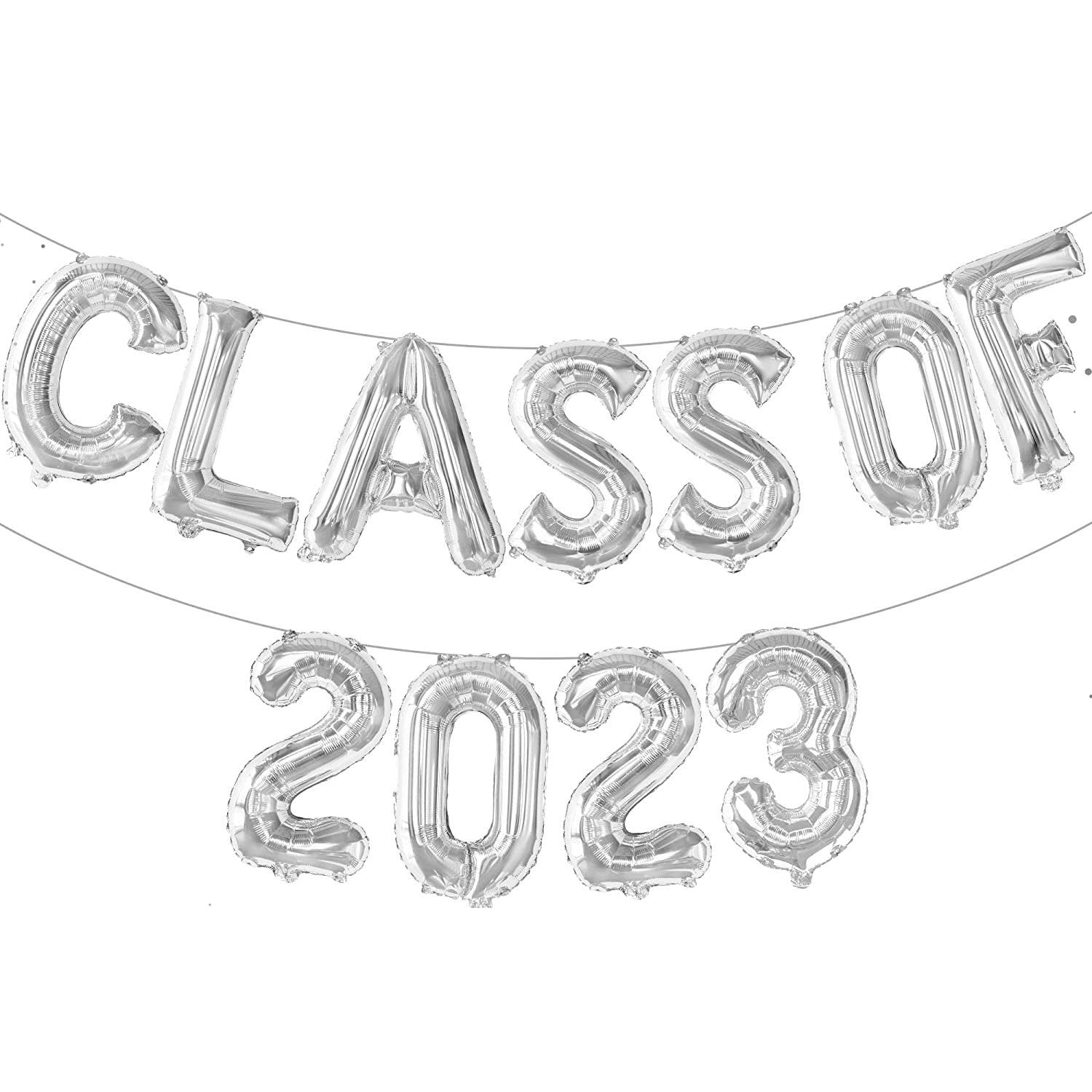 Star Graduation Balloon Banner Heart Rose Gold Decorations - BashMint party decoration