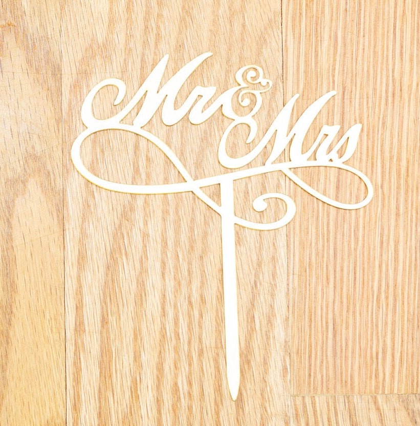 Mr and Mrs Bride to be CALLIGRAPHY Cake Topper Acrylic Engagement Party CakeTopper Smash Topper wedding cake mr & mrs Bride engaged
