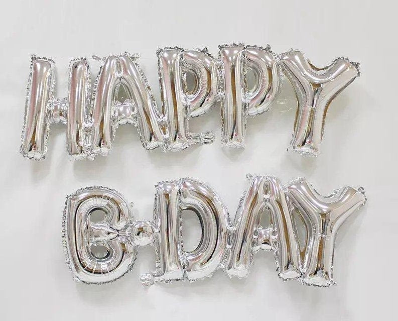Birthday Party Balloons Number Rose Gold Decorations - BashMint party decoration