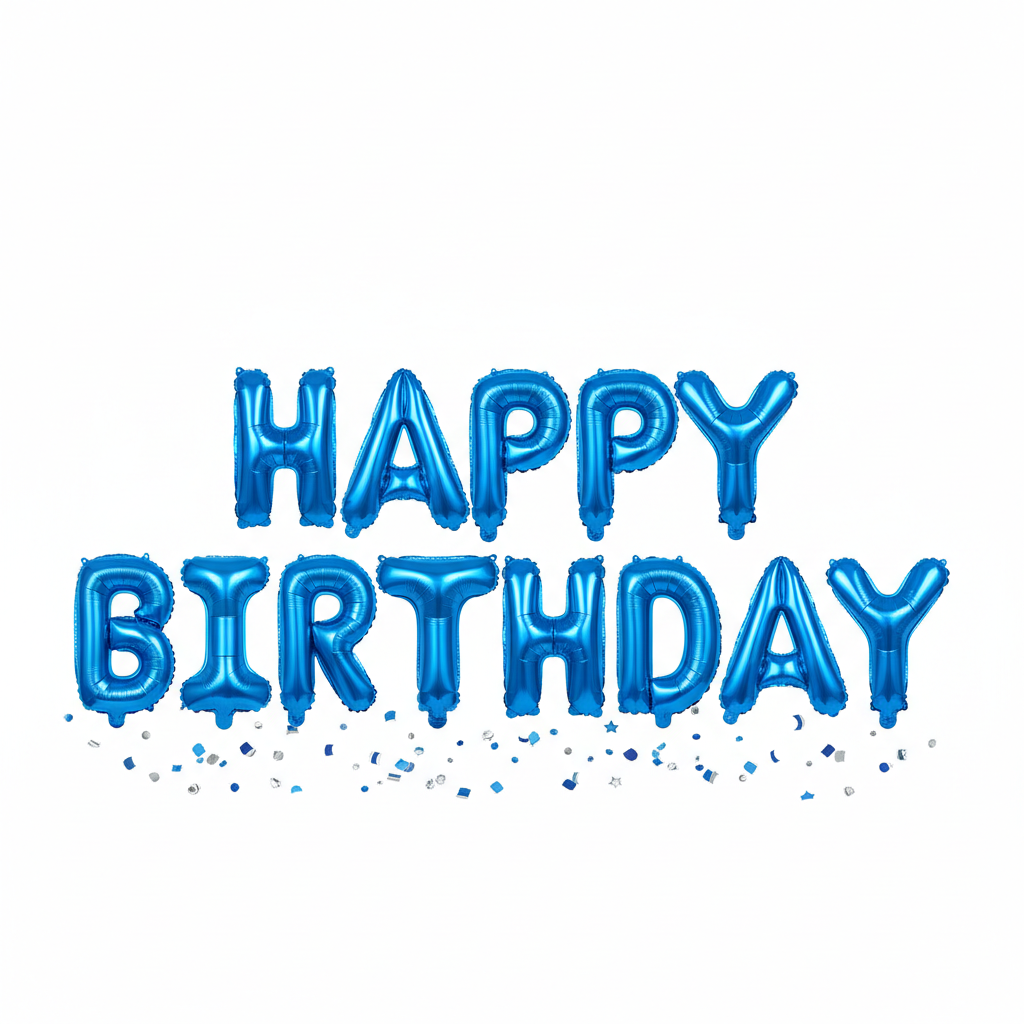 Happy Birthday Party Balloons - Birthday Decor, 9 colors
