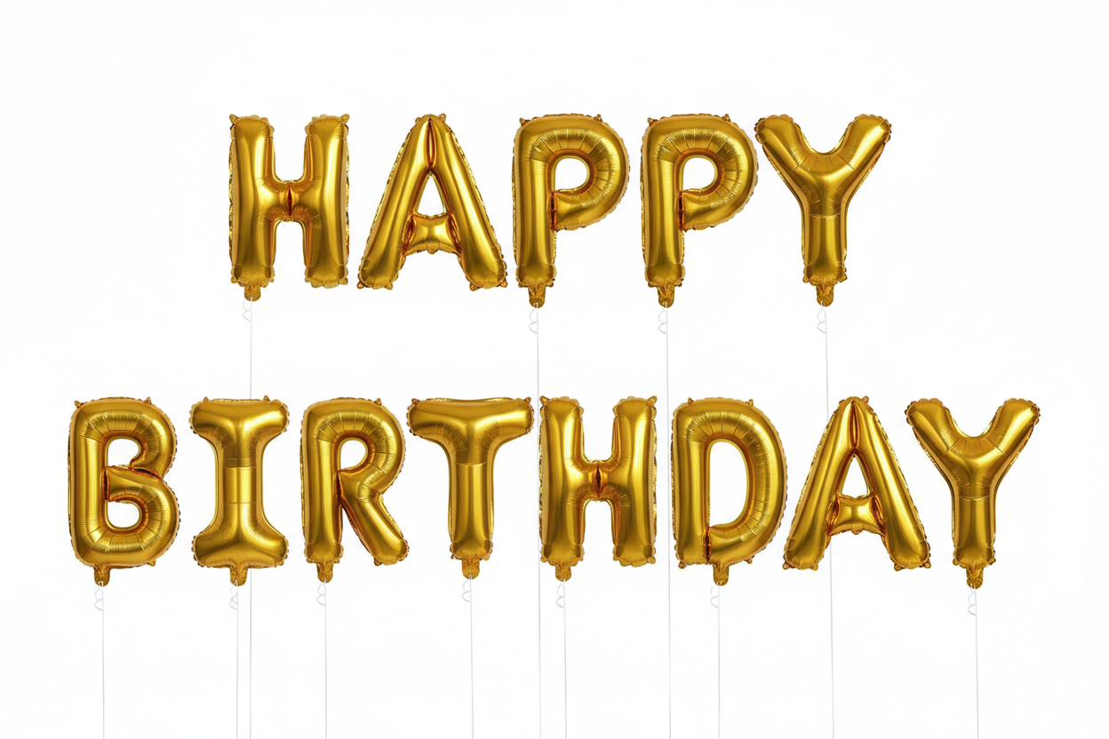 Happy Birthday Party Balloons - Birthday Decor, 9 colors