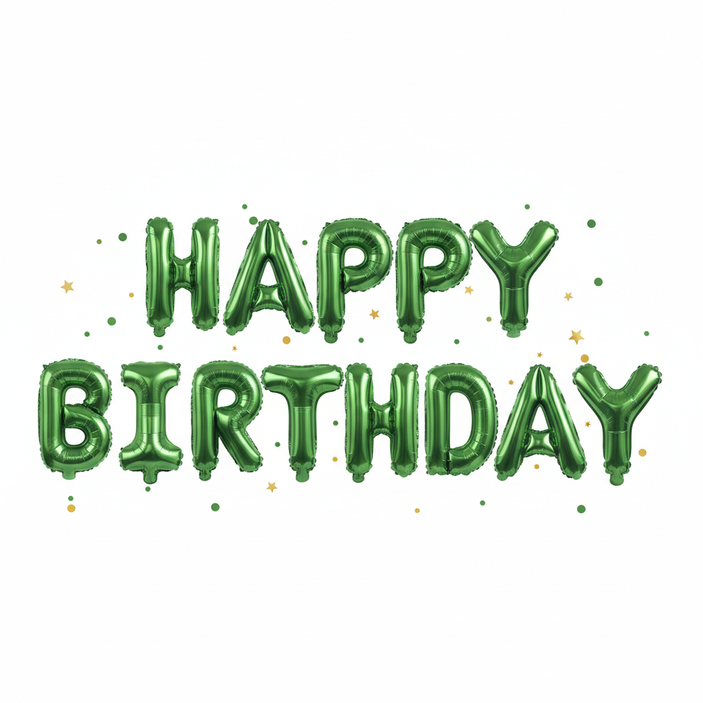 Happy Birthday Party Balloons - Birthday Decor, 9 colors