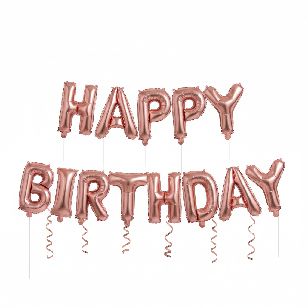 Happy Birthday Party Balloons - Birthday Decor, 9 colors